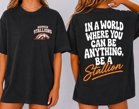 Be a Stallion Comfort Colors Pepper T-Shirt