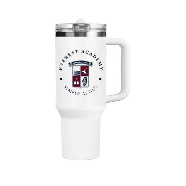 Everest Academy Logo Handle Tumbler