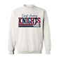 Knights Navy/Maroon Design Gildan Crewneck