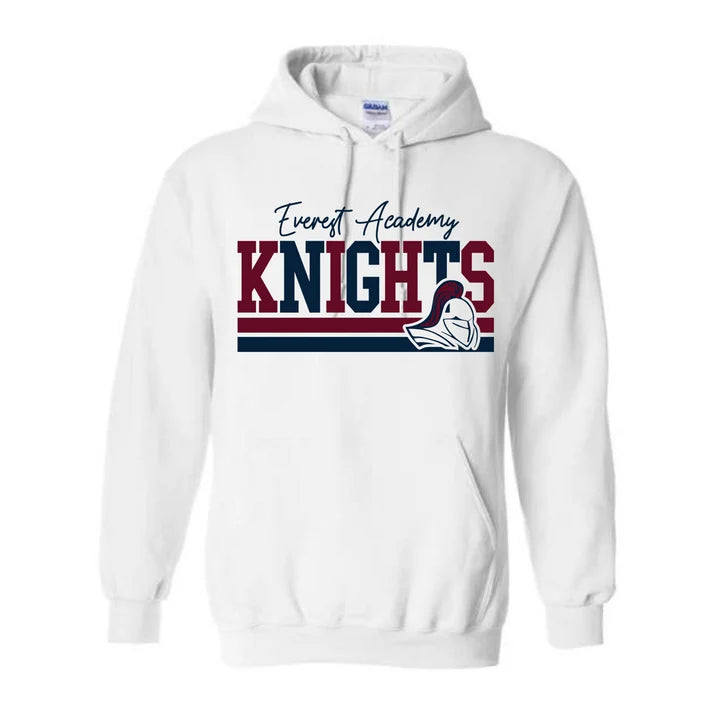 Knights Navy/Maroon Design Gildan Hoodie