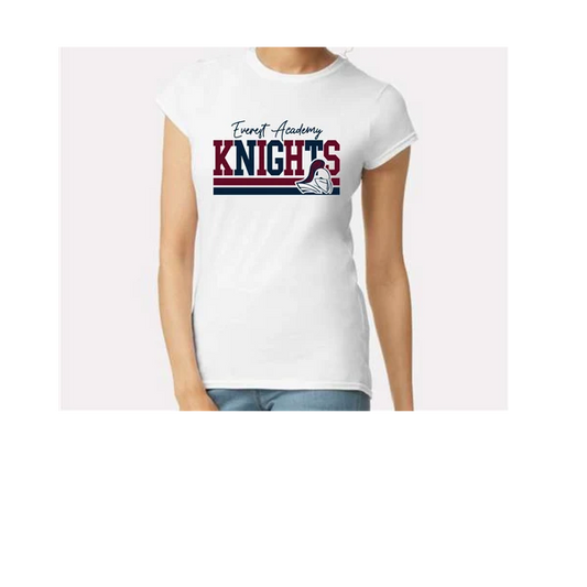 Knights Navy/Maroon Logo Womens T-Shirt
