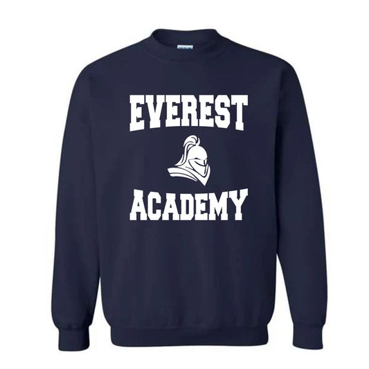 White Everest Design Gildan Crewneck
