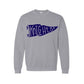 Navy Knights Flag Gildan Crewneck