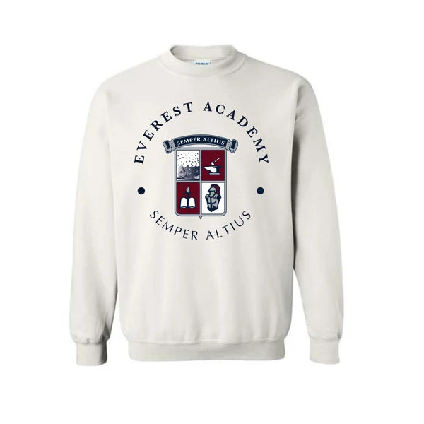 Everest Academy Logo Gildan Crewneck