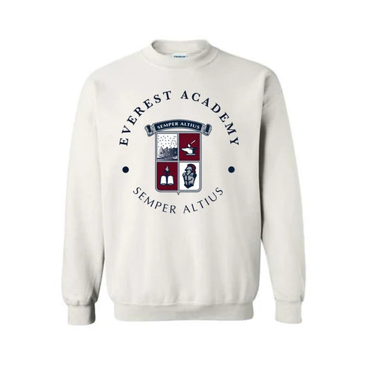 Everest Academy Logo Gildan Crewneck