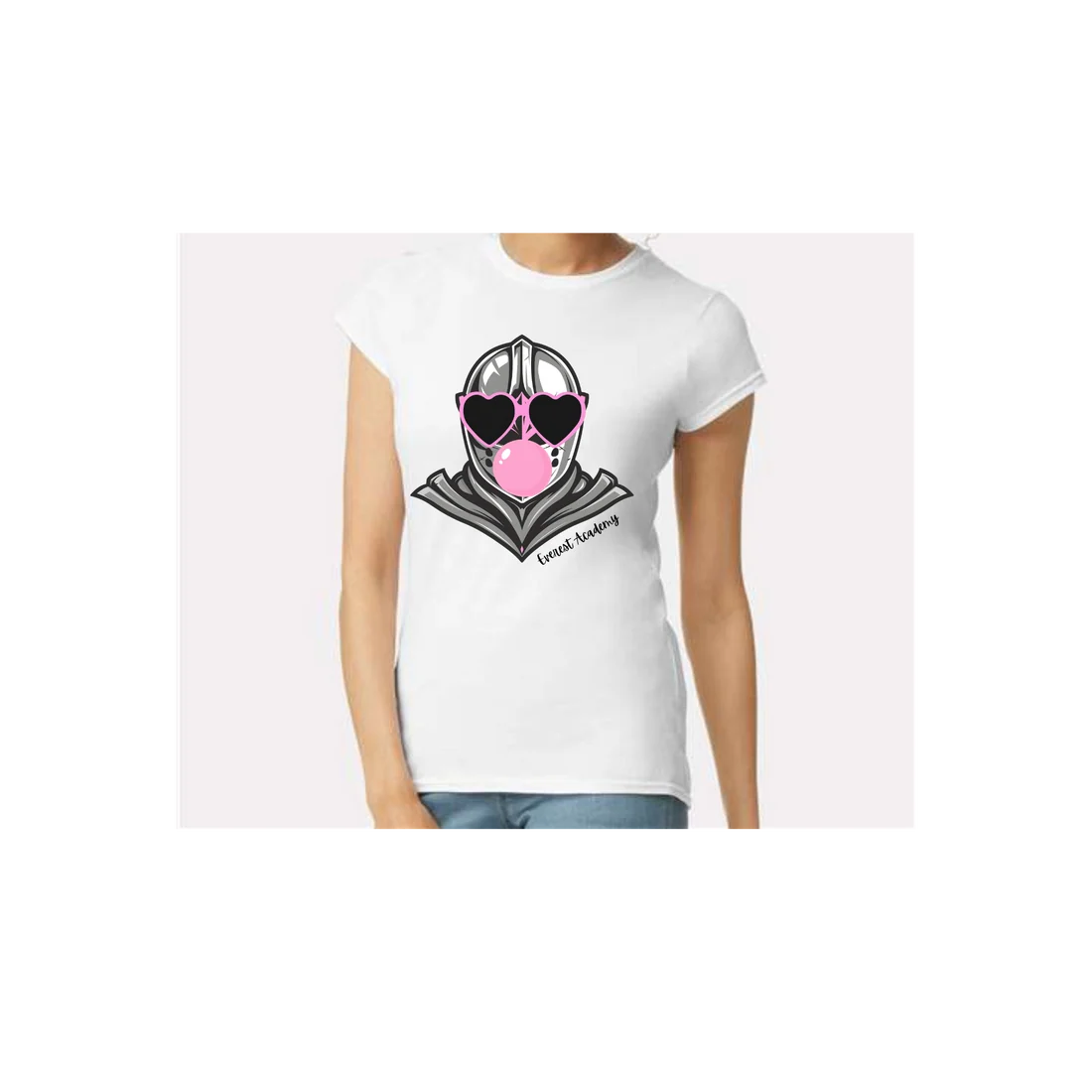 Bubble Gum Knight Womens T-Shirt