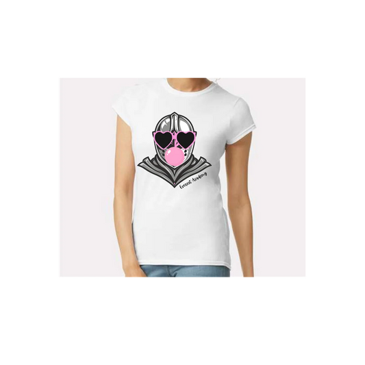 Bubble Gum Knight Womens T-Shirt